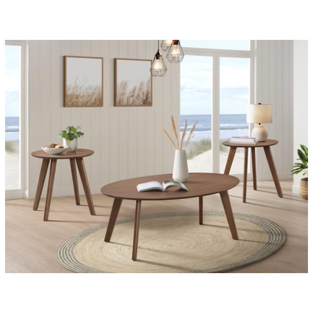 ELEMENTS THEO WALNUT 3PK