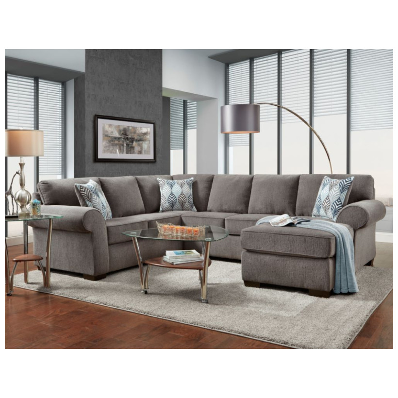 Affordable Furniture CHARISMA SMOKE 3050 SECT