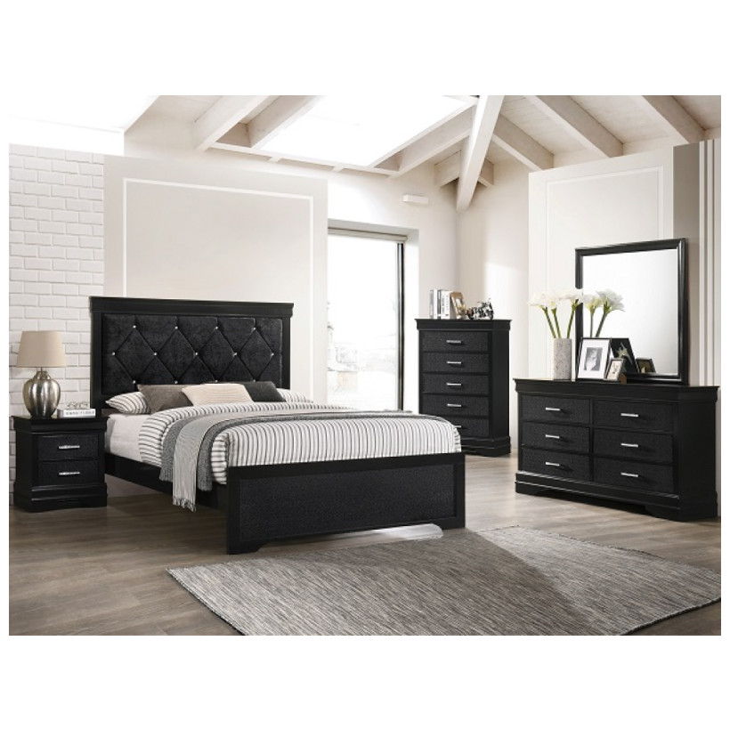 CROWN MARK AMALIA BLK QBDMN B6918