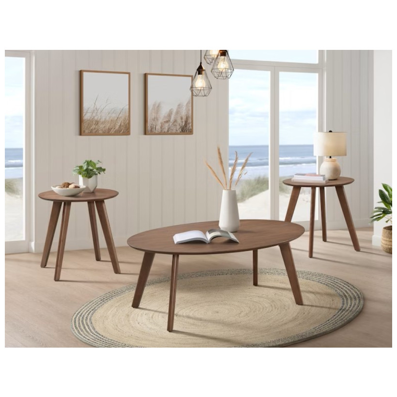 ELEMENTS THEO WALNUT 3PK