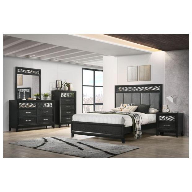 Fitzgerald Furniture OBSIDIAN QBDMN