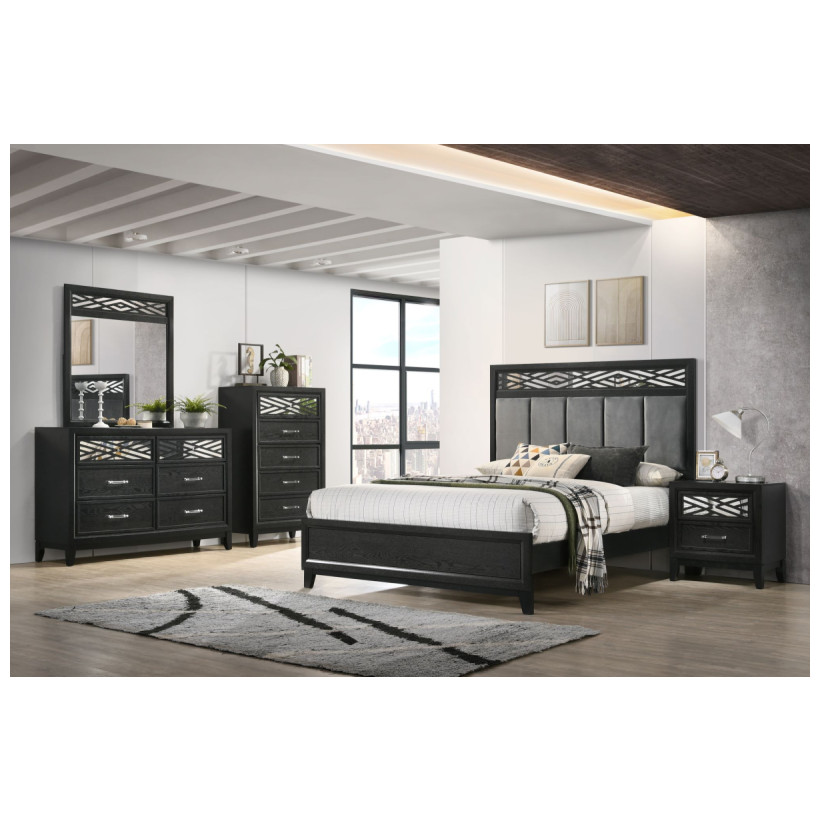 Fitzgerald Furniture OBSIDIAN QBDMN