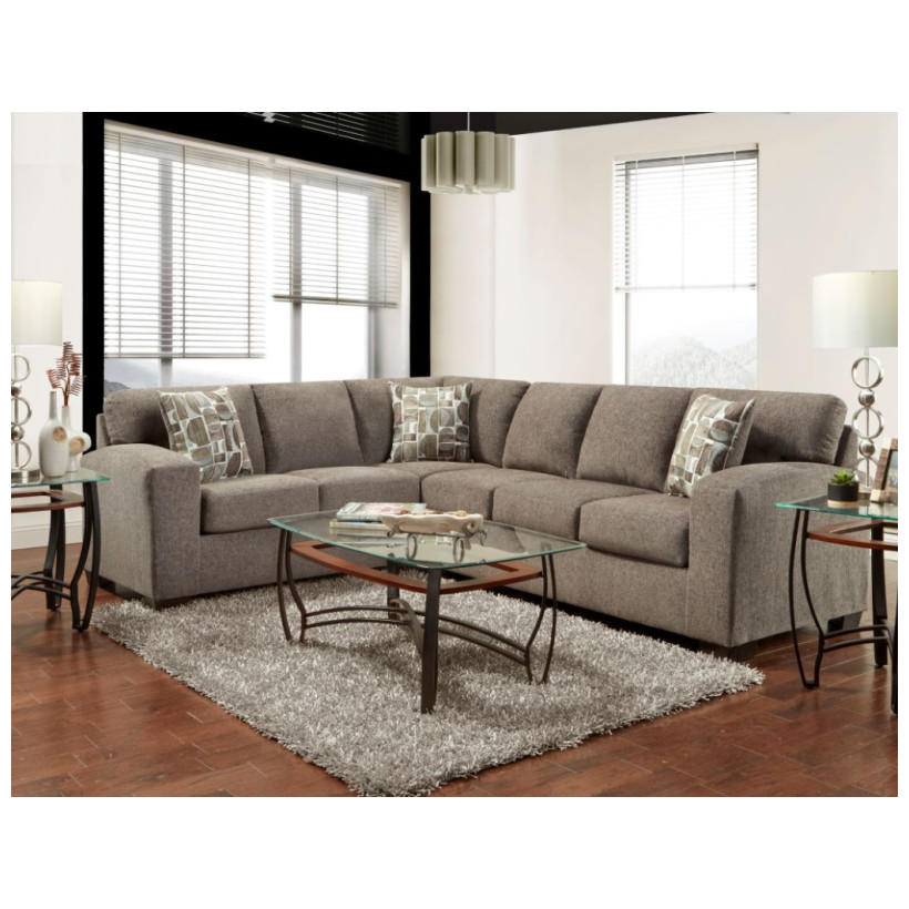 Affordable Furniture IMPLUSE ESPRESSO 5950 SECT