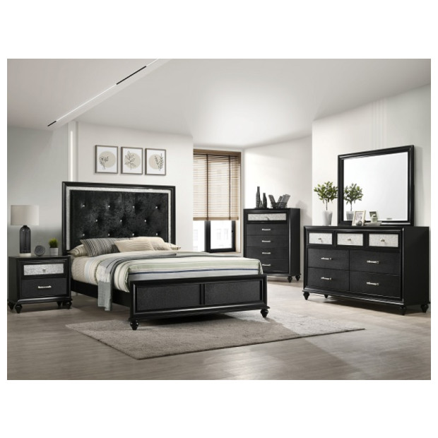 CROWN MARK LILA BLACK QBDMN B4398